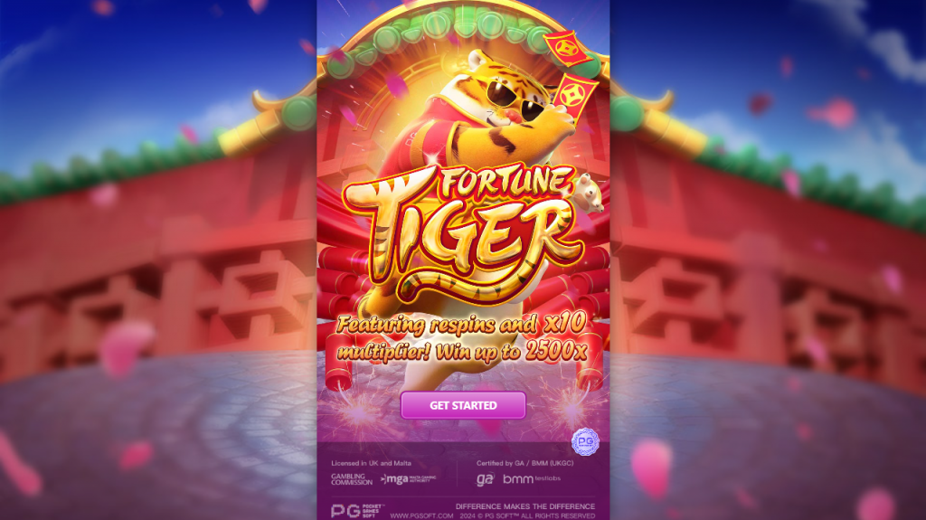 Fortune Tiger Main Menu